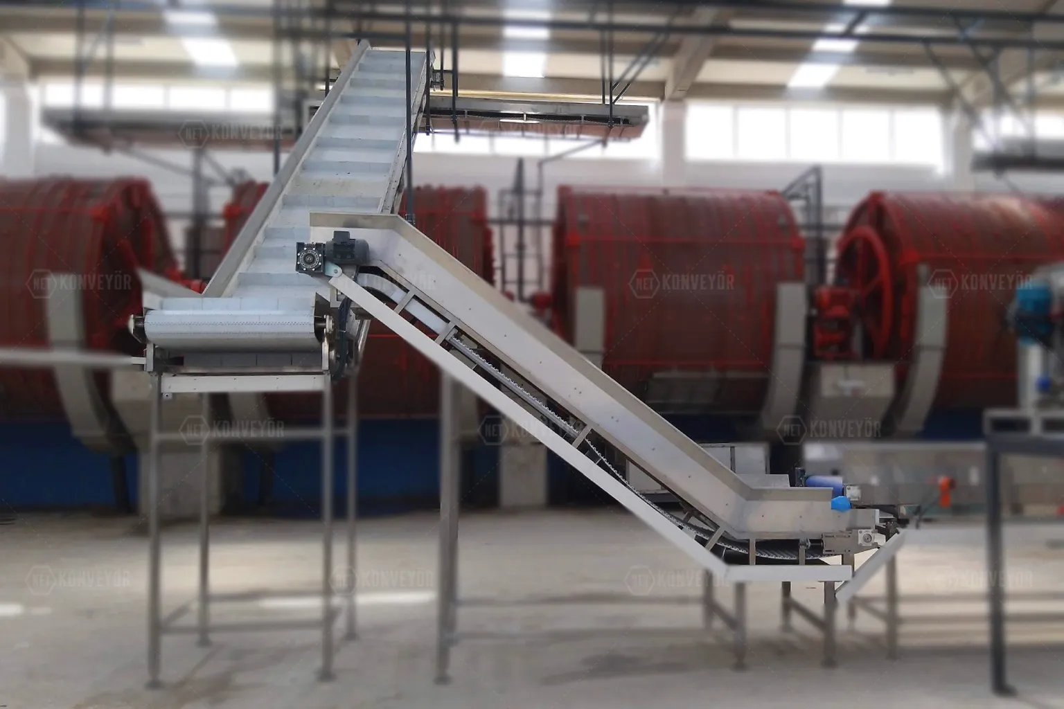 Leather Industry Conveyor System